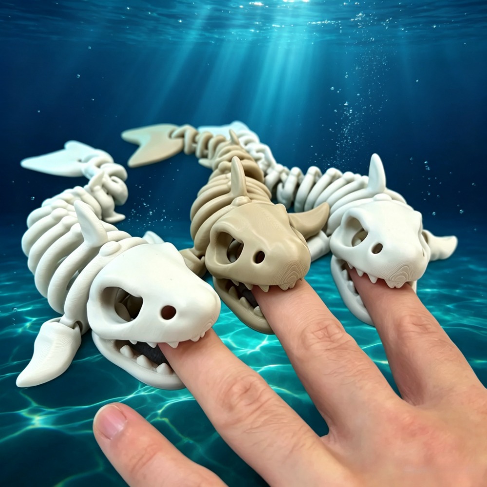 Aquarium Innovative Marine - Scheletro di Squalo Decorativo per Acquario,