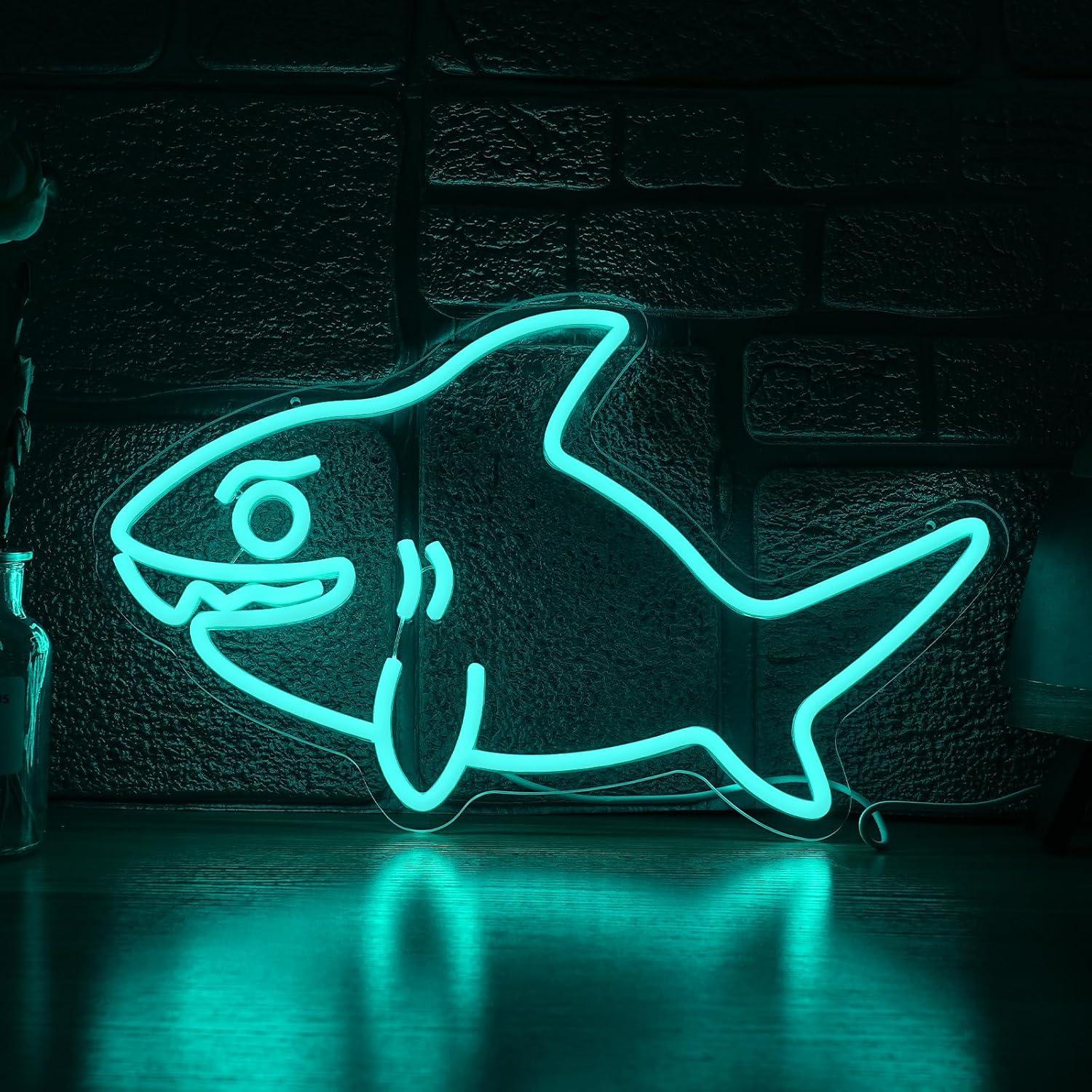 Marine Zoo - Insegna al Neon a Forma di