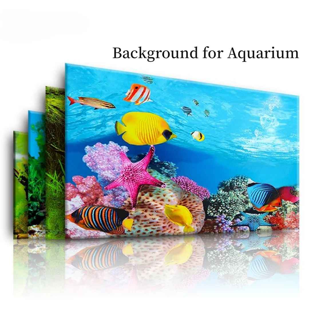 Aquarium Innovative Marine - Sfondo Acquario Adesivo 3D Poster Decorazione