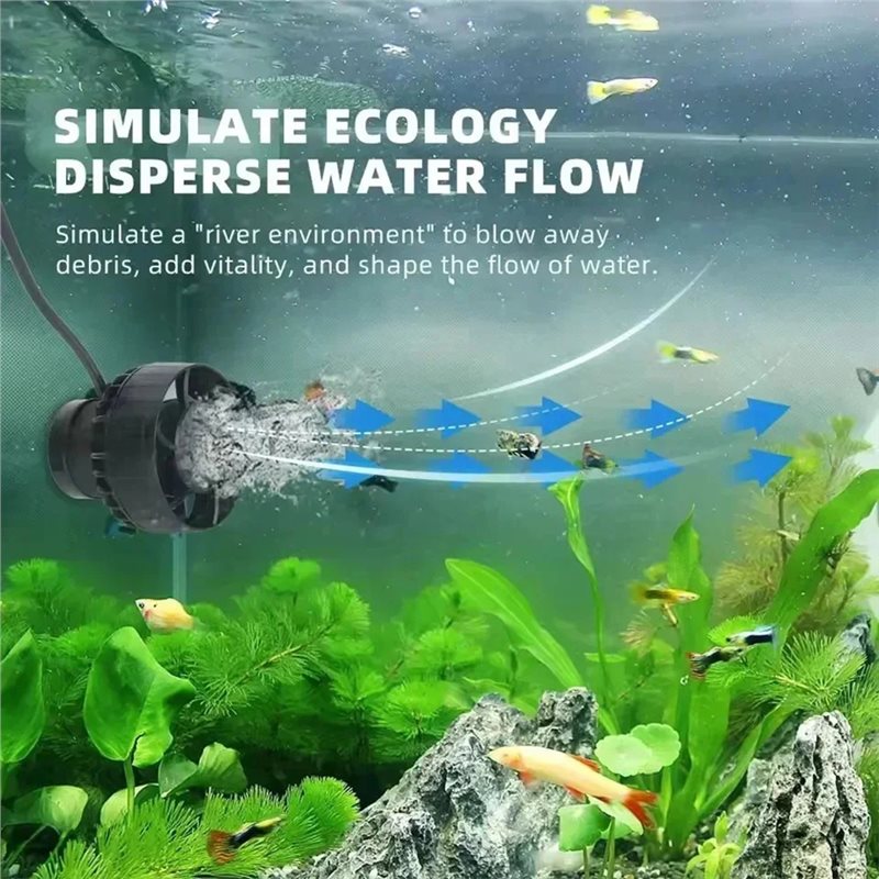 Marine Aquarium Wave Maker - Pompa a Onde Silenziosa A23P SLW10