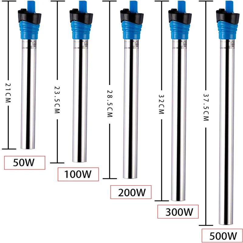 Marine Aquarium Nano - 50W/100W/200W/300W/500W Sommergibile Acquario Riscaldatore Serbatoio di