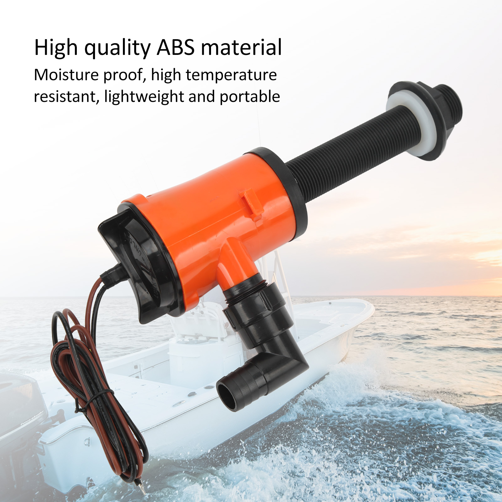 Marine Aquarium Live - Aeratore Livewell pompa 800GPH 12V 4.0A