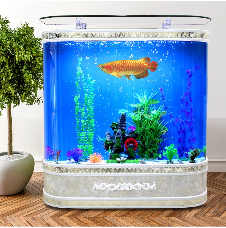 Marine Aquarium Live - Acquario Rettangolare Moderno Personalizzato in Vetro