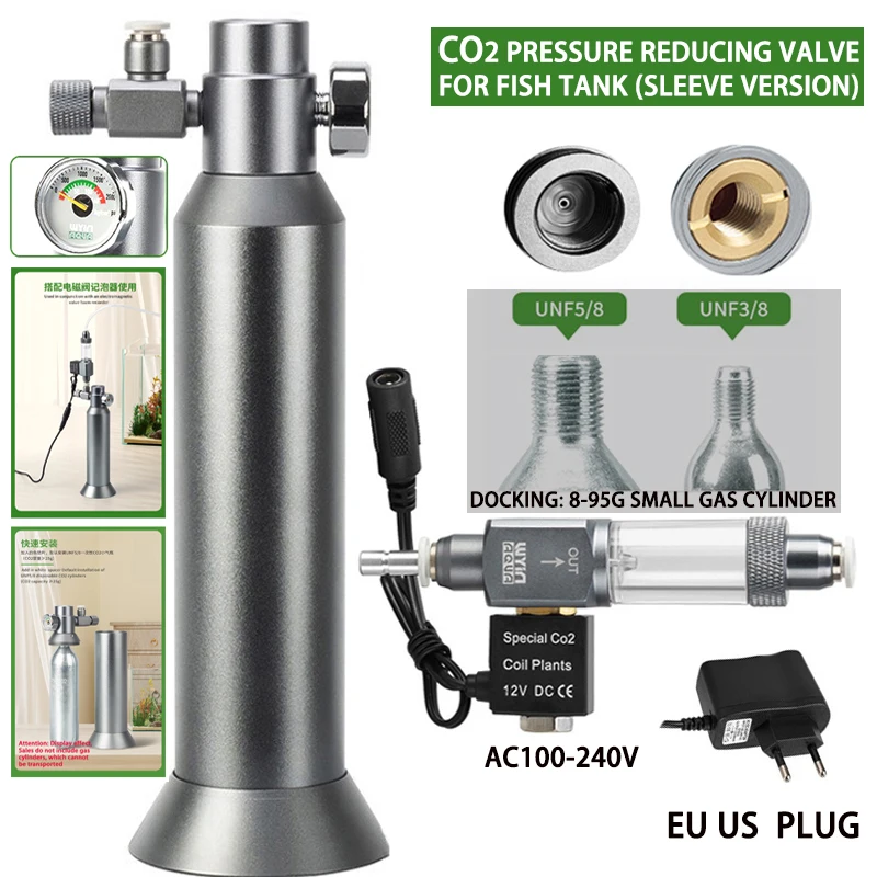 Marine Aquarium Ozone - Set Regolatore CO2 Fai-da-te per Acquario