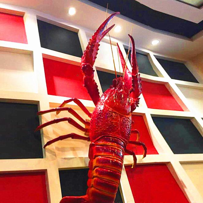 Statua di gambero in fibra di  - Marine Aquarium Live recensione e prezzo