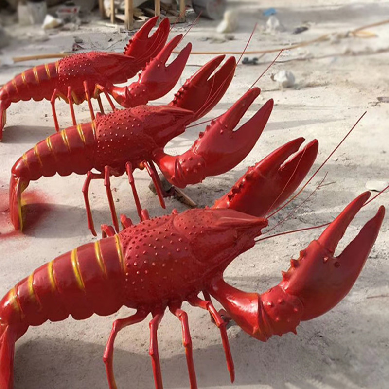 Statua di gambero in fibra di  - Marine Aquarium Live recensione e prezzo