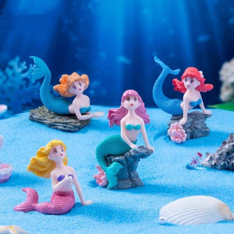 Set di 4 Ornamenti in Plastica - Aquarium Innovative Marine recensione e prezzo
