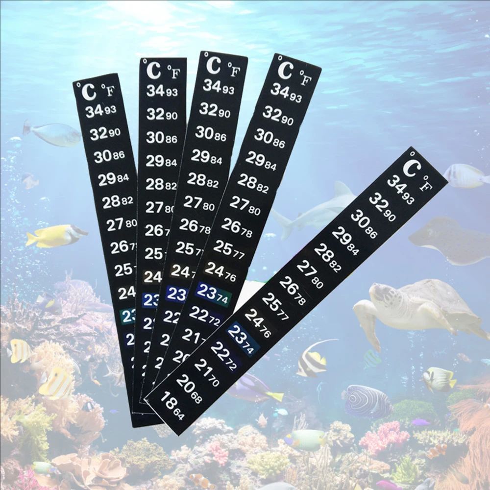 5/10 Pezzi Termometro Adesivo  - Marine Aquarium Glue recensione e prezzo