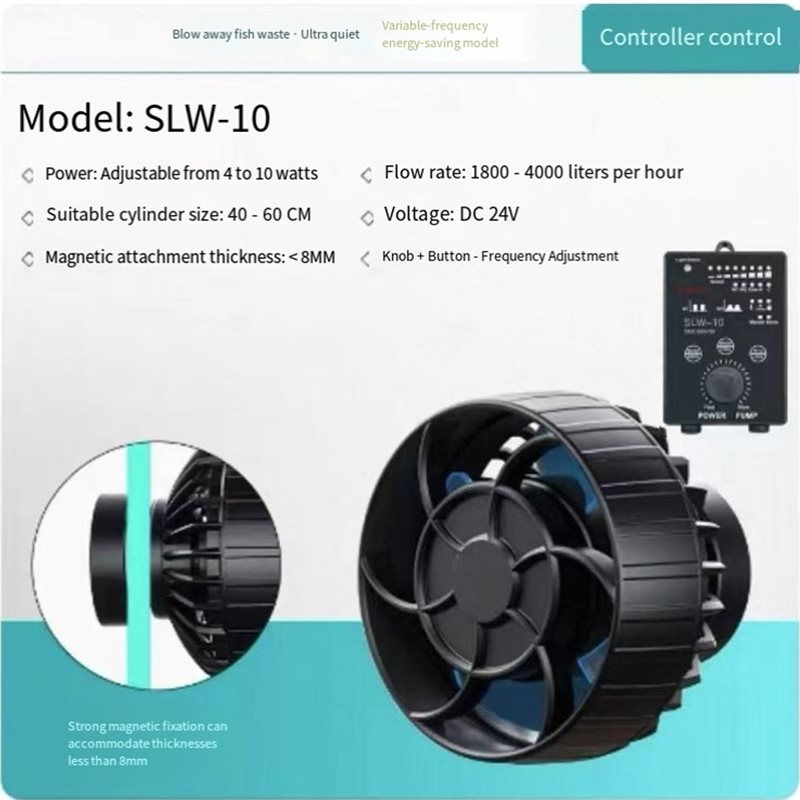 Pompa a Onde Silenziosa A23P S - Marine Aquarium Wave Maker recensione e prezzo