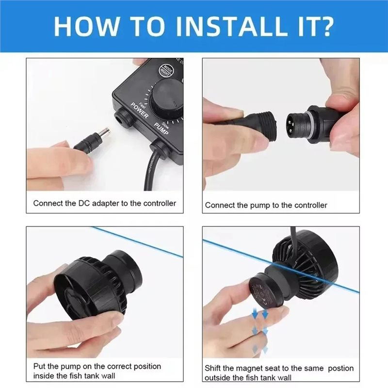 Pompa a Onde Silenziosa A23P S - Marine Aquarium Wave Maker recensione e prezzo