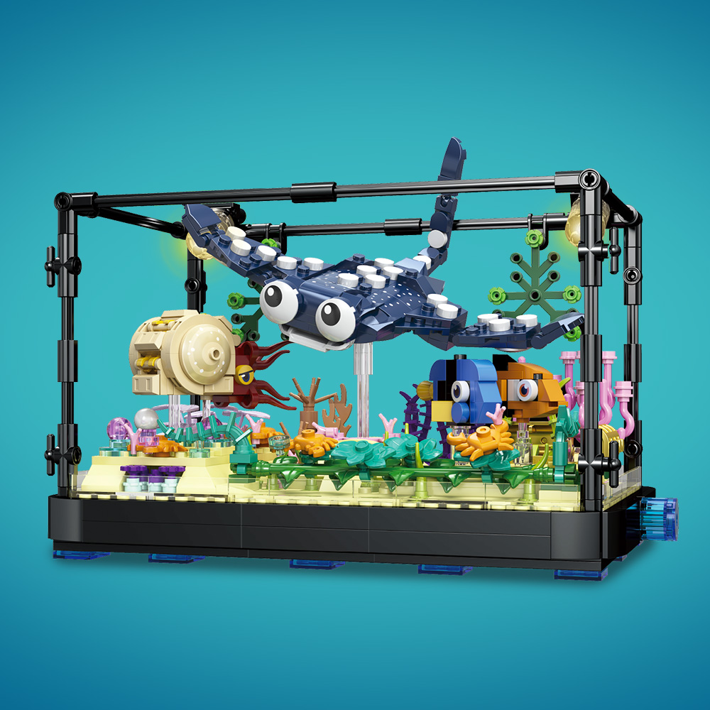 Set di blocchi per acquario co - Marine Aquarium Cube recensione e prezzo