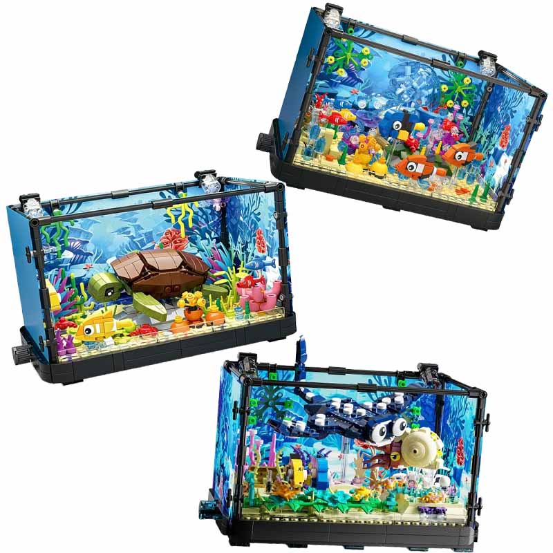 Set di blocchi da costruzione  - Marine Aquarium Cube recensione e prezzo