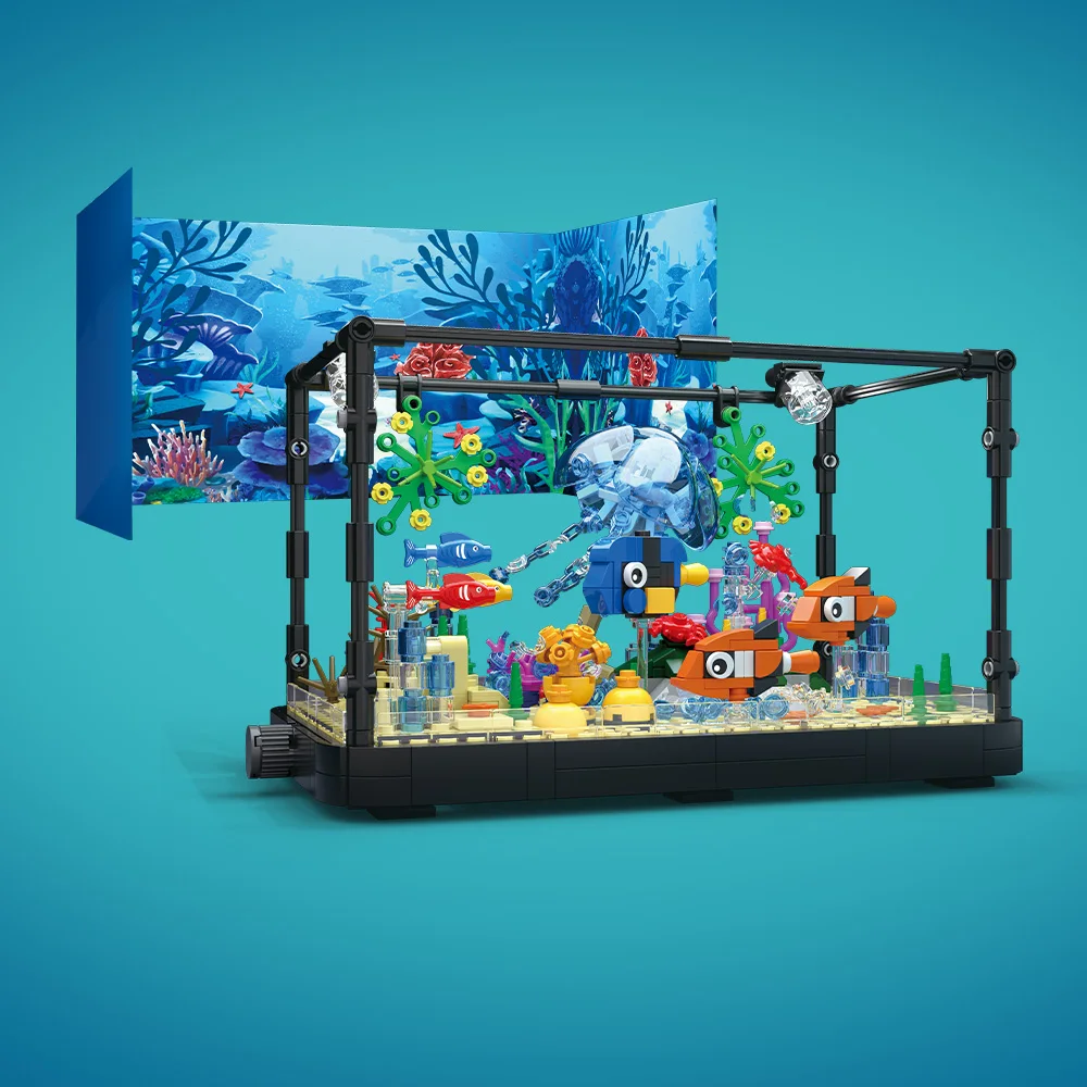 Set di blocchi da costruzione  - Marine Aquarium Cube recensione e prezzo