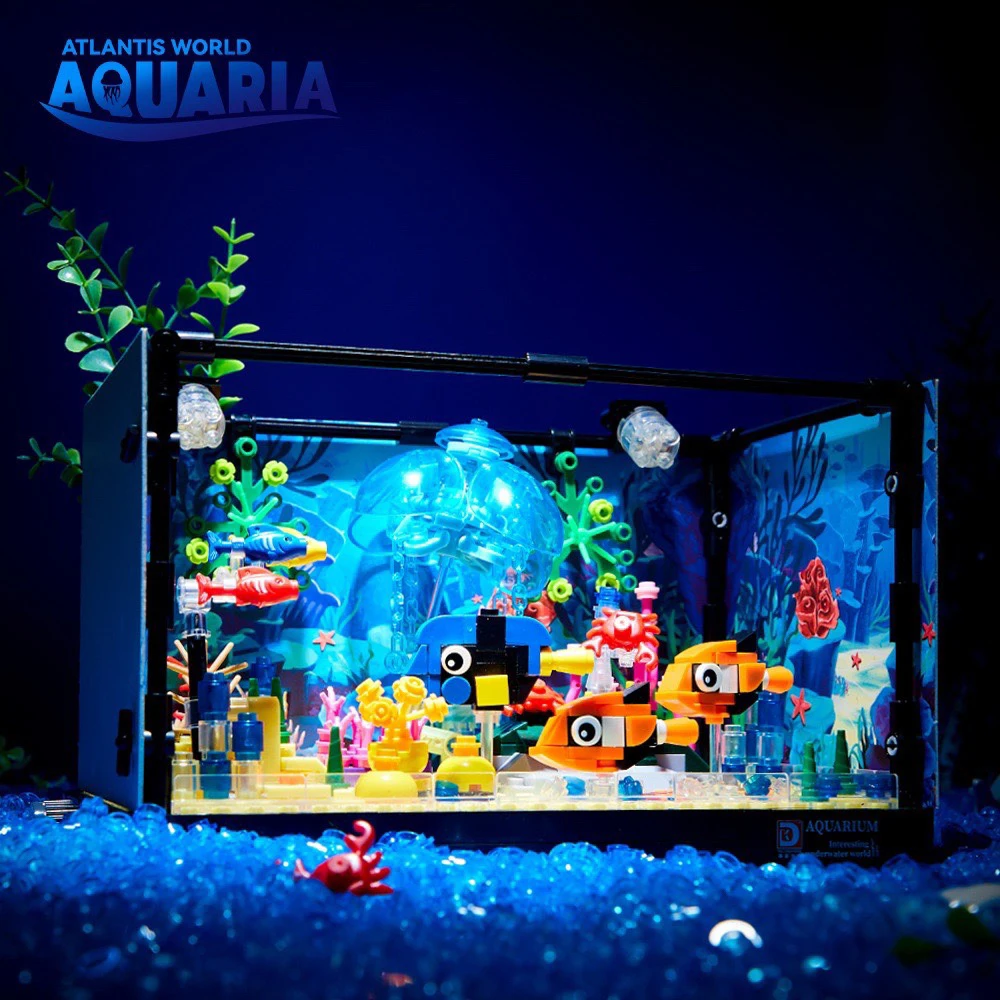 Serie di idee Acquario Animali - Marine Aquarium Cube recensione e prezzo