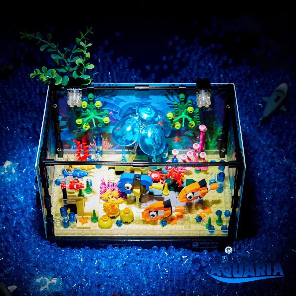 Serie di idee Acquario Animali - Marine Aquarium Cube recensione e prezzo