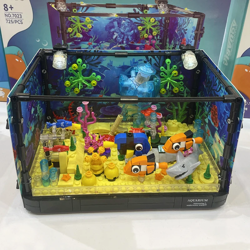 Serie di idee Acquario Animali - Marine Aquarium Cube recensione e prezzo